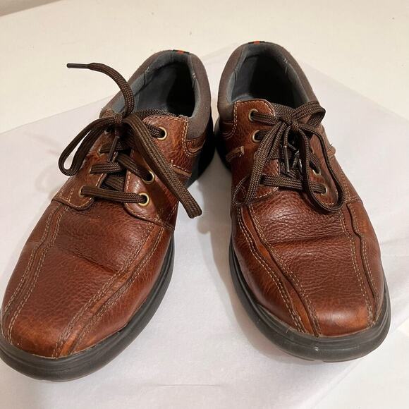Clarks Collection soft Cushion Ortholite Men Size 9 Brown - Picture 3 of 7